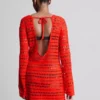 Crochet beach mini dress Crochet beach mini dress