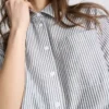 Cropped boxy short-sleeve oxford shirt Cropped boxy short-sleeve oxford shirt