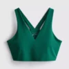Cropped v-neck active top Cropped v-neck active top