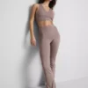 Cropped v-neck active top Cropped v-neck active top