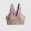 Cropped v-neck active top Cropped v-neck active top