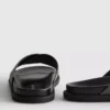 Cross strap pool slides