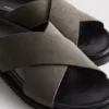 Cross strap pool slides