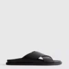 Cross-strap sandals