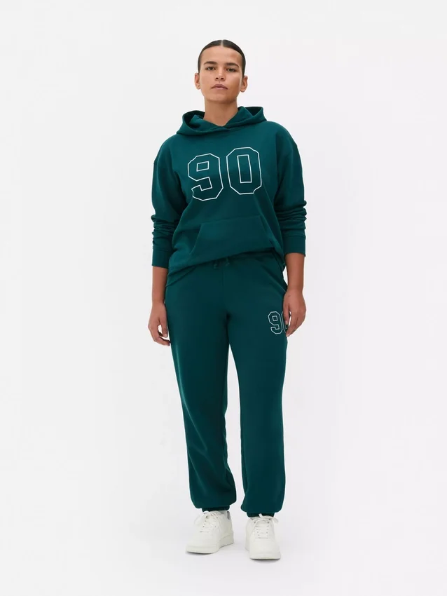 Cuffed printed sweatpants Cuffed printed sweatpants