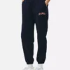 Cuffed printed sweatpants