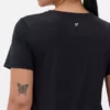 Curved hem performance tee