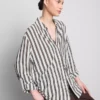Curved-hem relaxed button-down shirt Curved-hem relaxed button-down shirt
