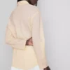 Curved-hem relaxed button-down shirt Curved-hem relaxed button-down shirt