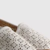 Cut-out ballet flats