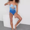 Cutout bandeau swimsuit Cutout bandeau swimsuit