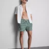 Deck chair stripe swim shorts Deck chair stripe swim shorts
