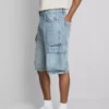 Denim cargo shorts Denim cargo shorts