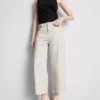 Denim cropped wide-leg jeans Denim cropped wide-leg jeans