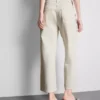 Denim cropped wide-leg jeans Denim cropped wide-leg jeans