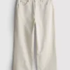Denim cropped wide-leg jeans Denim cropped wide-leg jeans