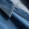 Denim short sleeve shirt Denim short sleeve shirt
