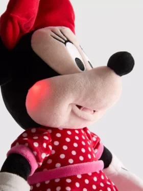 Diseny’s minnie mouse light-up plush