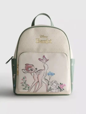 Disney’s bambi faux leather backpack