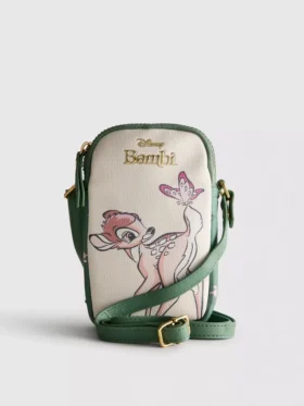Disney’s bambi faux leather phone holder