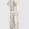 Disney’s cotton-blend graphic pajamas Disney’s cotton-blend graphic pajamas