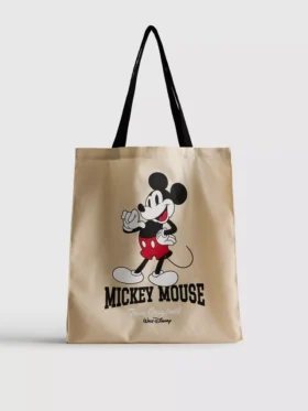 Disney’s mickey and friends canvas tote bag