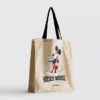 Disney’s mickey and friends canvas tote bag