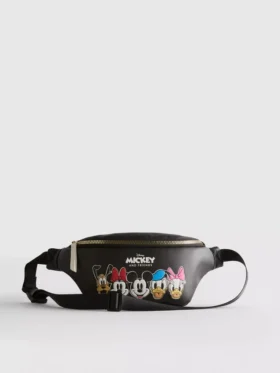 Disney’s mickey and friends faux leather fanny pack Disney’s mickey and friends faux leather fanny pack