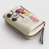 Disney’s mickey and friends faux leather flip purse