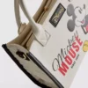 Disney’s mickey and friends faux leather tote bag