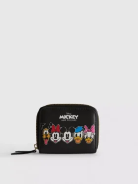 Disney’s mickey and friends small faux leather coin purse