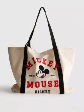 Disney’s mickey and friends xl graphic canvas bag