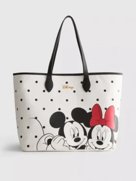 Disney’s mickey mouse faux leather tote bag