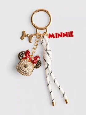 Disney’s minnie mouse charm keychain