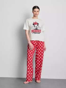 Disney’s minnie mouse cotton graphic pajamas