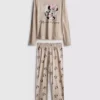 Disney’s minnie mouse cotton printed pajamas Disney’s minnie mouse cotton printed pajamas