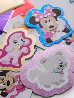 Disney’s minnie mouse foil sticker set
