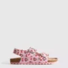 Disney’s minnie mouse slingback double buckle strap sandals