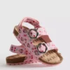 Disney’s minnie mouse slingback double buckle strap sandals
