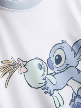 Disney’s stitch cotton graphic pajamas