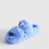 Disney’s stitch fluffy double-strap slippers Disney’s stitch fluffy double-strap slippers
