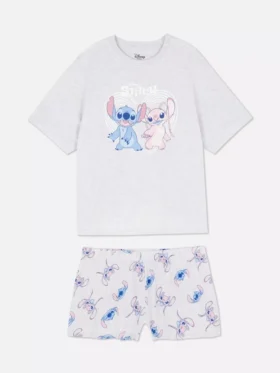 Disney’s stitch graphic shorty pajamas