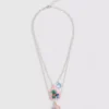 Disney’s stitch initial pendant necklace