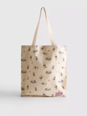 Disney’s winnie the pooh cotton canvas tote bag