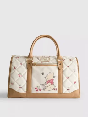 Disney’s winnie the pooh quilted weekend bag