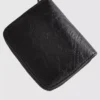 Distressed zip-up purse Distressed zip-up purse