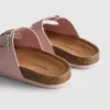 Double buckle-strap mule sandals