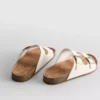 Double buckle strap sandals