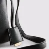 Double gusset crossbody bag