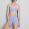 Double-layered active crop top Double-layered active crop top